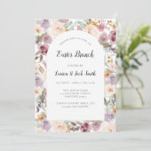 イースター春ヴィンテージフローラアーチ 招待状 (スタンド正面)