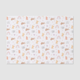 イースター春誕生日バニーパターン 薄葉紙