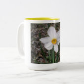 イースター春開花 ツートーンマグカップ (正面左)