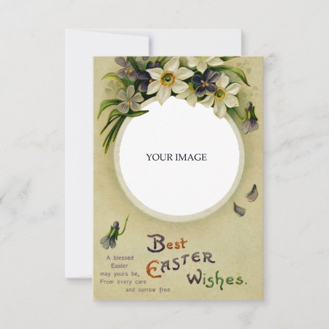 イースター最高のフローラの希望のヴィンテージビクトリアン (正面)