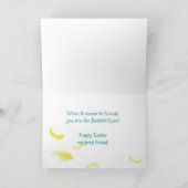 イースター最高の/フレンド – Chick シーズンカード (内部)