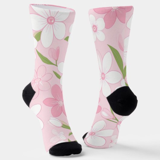 イースター朝の花弁の鐘 ソックス (傾斜あり)