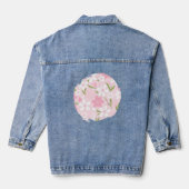 イースター朝の花弁の鐘 デニムジャケット (裏面)