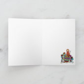 イースター朝のPysankaのウクライナの民芸 シーズンカード (内部)