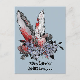 イースター来のバニー・ホラー ポストカード
