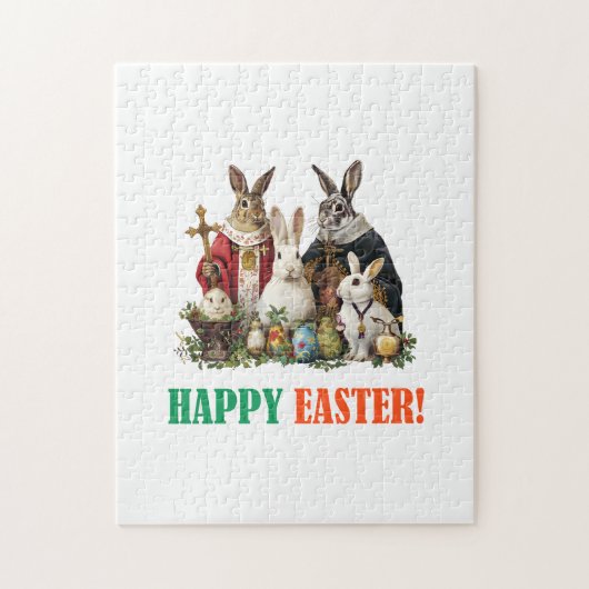 イースター来は！喜ばしい復活祭 ジグソーパズル (縦)