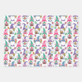 イースター格言と花の紙シート ラッピングペーパーシート (正面2)