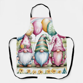イースター格言の水彩の誕生日パーティギフト エプロン