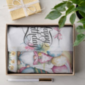 イースター格言の水彩ハッピーバースデー 薄葉紙 (ギフト)