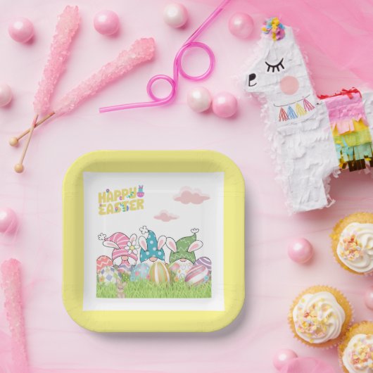 イースター格言イースターエッグパーティー紙プレート ペーパープレート (パーティー)