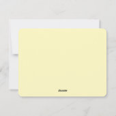 イースター格言カラフルが手に卵を持つ –  シーズンカード (裏面)