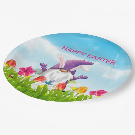イースター格言ナプキンス ペーパープレート (アングル)