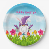 イースター格言ナプキンス ペーパープレート (正面)