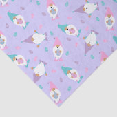 イースター格言パターンパープルピンクブルー 薄葉紙 (詳細)