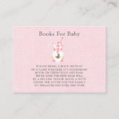 イースター格言ピンクガールブズベビー 名刺 (正面)