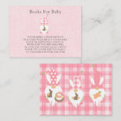 イースター格言ピンクガールブズベビー 名刺 (正面/裏面)