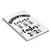 イースター検疫2021ハッピーイースター2021シャツ ノートブック (右側)