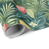 イースター熱帯春葉ビーチ ラッピングペーパー (ロールコーナー)