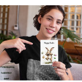 イースター熱狂するバニー シーズンカード