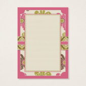 イースター狩りギフトラベル (裏面)