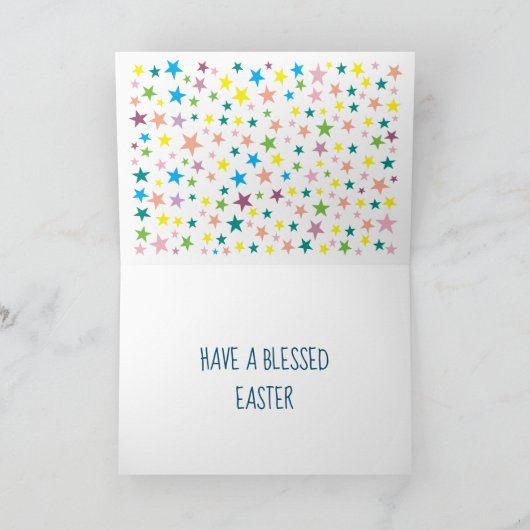 イースター猫のかわいいユニコーンCaticornはおもしろいな魔法を主演します シーズンカード (内部)