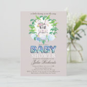 イースター男女兼用の赤ちゃんシャワー 招待状 (スタンド正面)