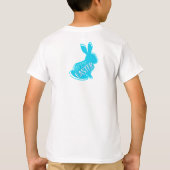 イースター破砕卵ブルートラックキッズ Tシャツ (裏面)