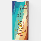 イースター礼拝サービス2021バナー 横断幕 (縦)