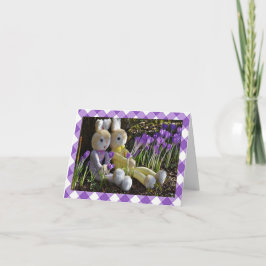 イースター祝ノートカード「s's easter」 ノートカード