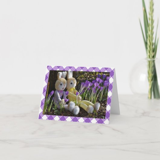 イースター祝ノートカード「s's easter」 ノートカード (正面)