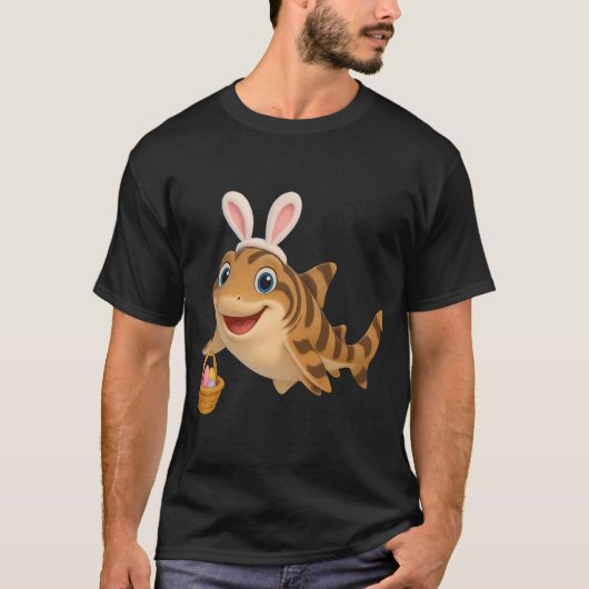 イースター竹サメ Tシャツ (正面)
