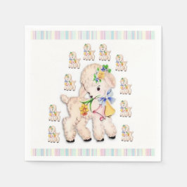 イースター紙ナプキンス スタンダードカクテルナプキン