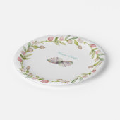 イースター紙プレート7インチラウンド ペーパープレート (アングル)