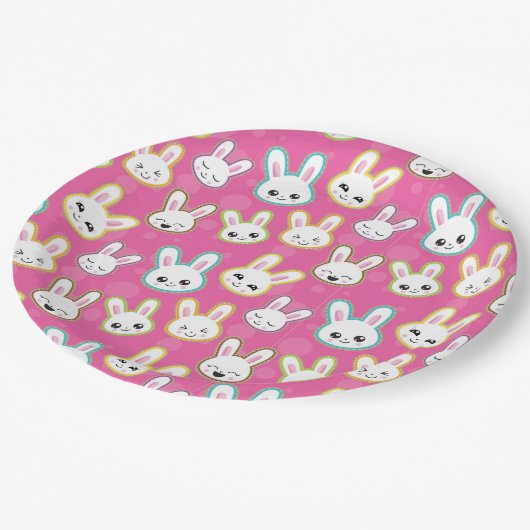 イースター紙プレート9" ペーパープレート (アングル)