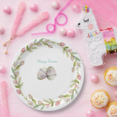 イースター紙プレート9"ラウンド ペーパープレート (パーティー)