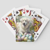 イースター素晴らしエッグ付きピレネー トランプ (裏面)