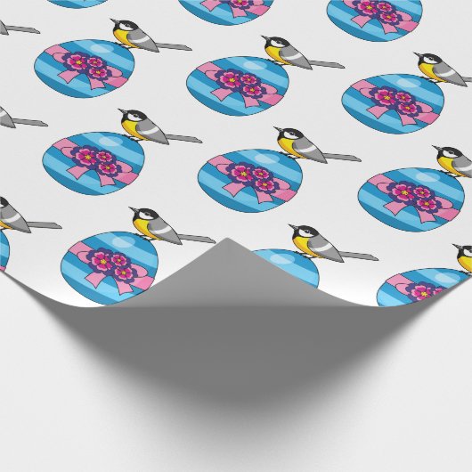 イースター素晴らし卵を使った漫画 ラッピングペーパー (角)