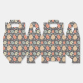 イースター素朴ゲーブルギフトボックス – 暗いフローラ卵 フェイバーボックス (見開き)