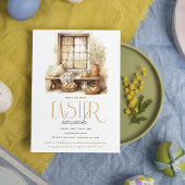 イースター素朴ブランチ 招待状