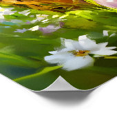 イースター絵を描バスケット ポスター (角)