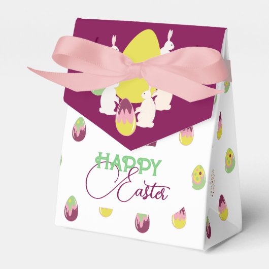 イースター絵を描バニーと卵。フェイバーボックス フェイバーボックス (正面サイド)