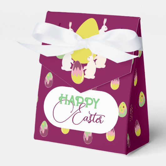 イースター絵を描バニーと卵。フェイバーボックス フェイバーボックス (正面サイド)