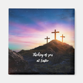 イースター考え編集可能文字であなたの マグネット