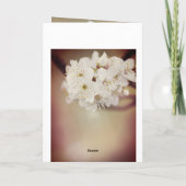 イースター聖なる書物、 経典イエズス春の花 シーズンカード (裏面)