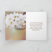 イースター聖なる書物、 経典イエズス春の花 シーズンカード (内部)