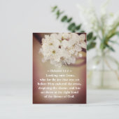 イースター聖なる書物、 経典イエズス春の花 シーズンポストカード (スタンド正面)