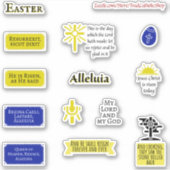 イースター聖なる書物、 経典引用文トラドカラフルカトリック シール (正面)