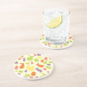 イースター背景のイラストレーション コースター (側面)