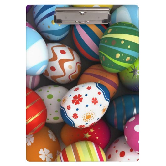 イースター背景 クリップボード (正面)