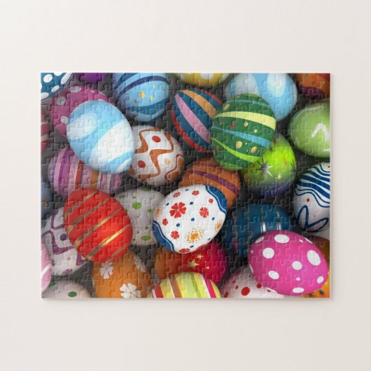 イースター背景 ジグソーパズル (横)